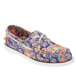 Sebago Women's Tatum Print Liberty Art Docksides 6.5 Shoes